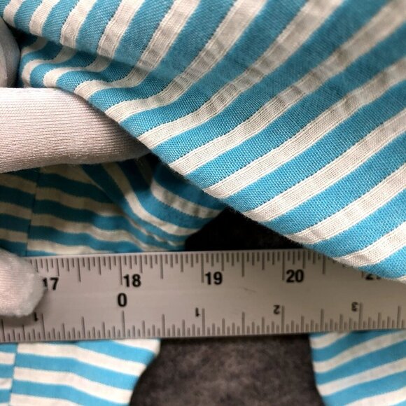 Brooks Brothers Stellita Fit Seersucker Blazer Womens Size 4 Blue White Stripe - Picture 10 of 10